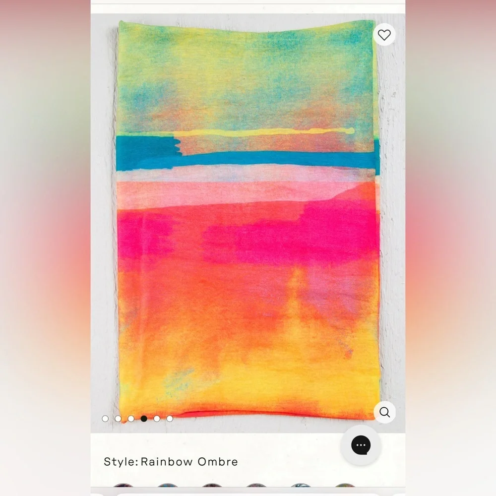 NATURAL LIFE Rainbow Ombré Boho Bandeau Full Size- Out of Stock on NL website - Picture 4 of 10